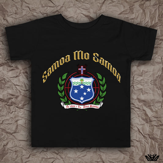 Samoa Crest Color Header Design (Kids)